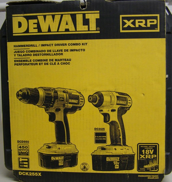 DeWalt 18-Volt XRP Hammerdrill/Impact Driver Combo Kit
DCK255X