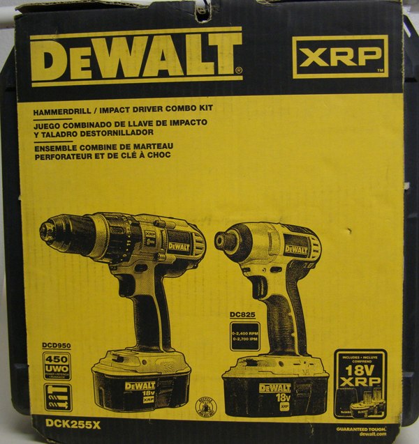 DeWalt 18-Volt XRP Hammerdrill/Impact Driver Combo Kit
DCK255X