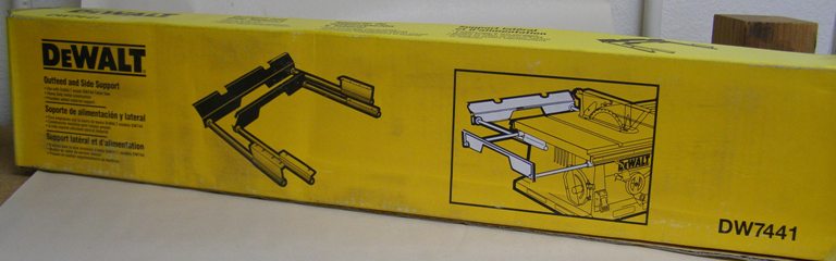 DeWalt Outfeed Support Table for DW744 Table Saw
DW7441