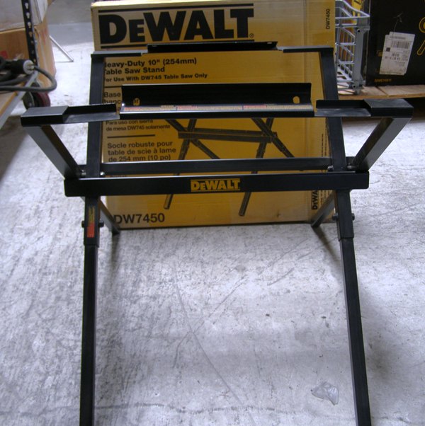 DW7450 Portable Table Saw Stand for DW745, Table Saws (only) Model) - Tools