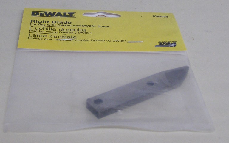 DeWalt Tool Part DW8900 Replacement Right Blade for DW890/DW891 DW8900
