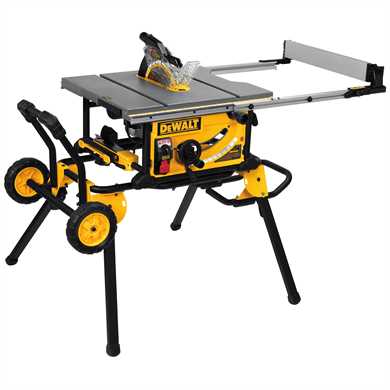 DeWalt DWE7499GD 10" Jobsite Table Saw with Guard Detect, DWE7499GD