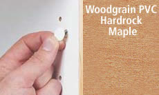 FastCap Peel & Stick PVC Wood Grain Screw Cover Caps 9/16" 260 Caps (Hard Rock Maple) 
