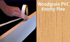 FastCap FastEdge Edge Banding Tape 15/16" 50 ft Roll PVC (Knotty Pine)