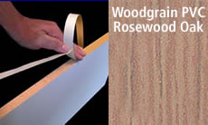 FastCap FastEdge Edge Banding Tape 15/16&quot; 50 ft Roll PVC (Rosewood Oak)