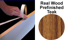 FastCap Edge Banding Tape FE.PW.15/16-50.TK FastCap FastEdge Edge Banding Tape 15/16" 50 ft Roll Solid Finished Wood (Teak)