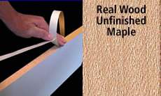 FastCap Edge Banding Tape FE.SW.15/16-50.MP FastCap FastEdge Edge Banding Tape 15/16" 50 ft Roll Unfinished Solid Wood (Maple) 