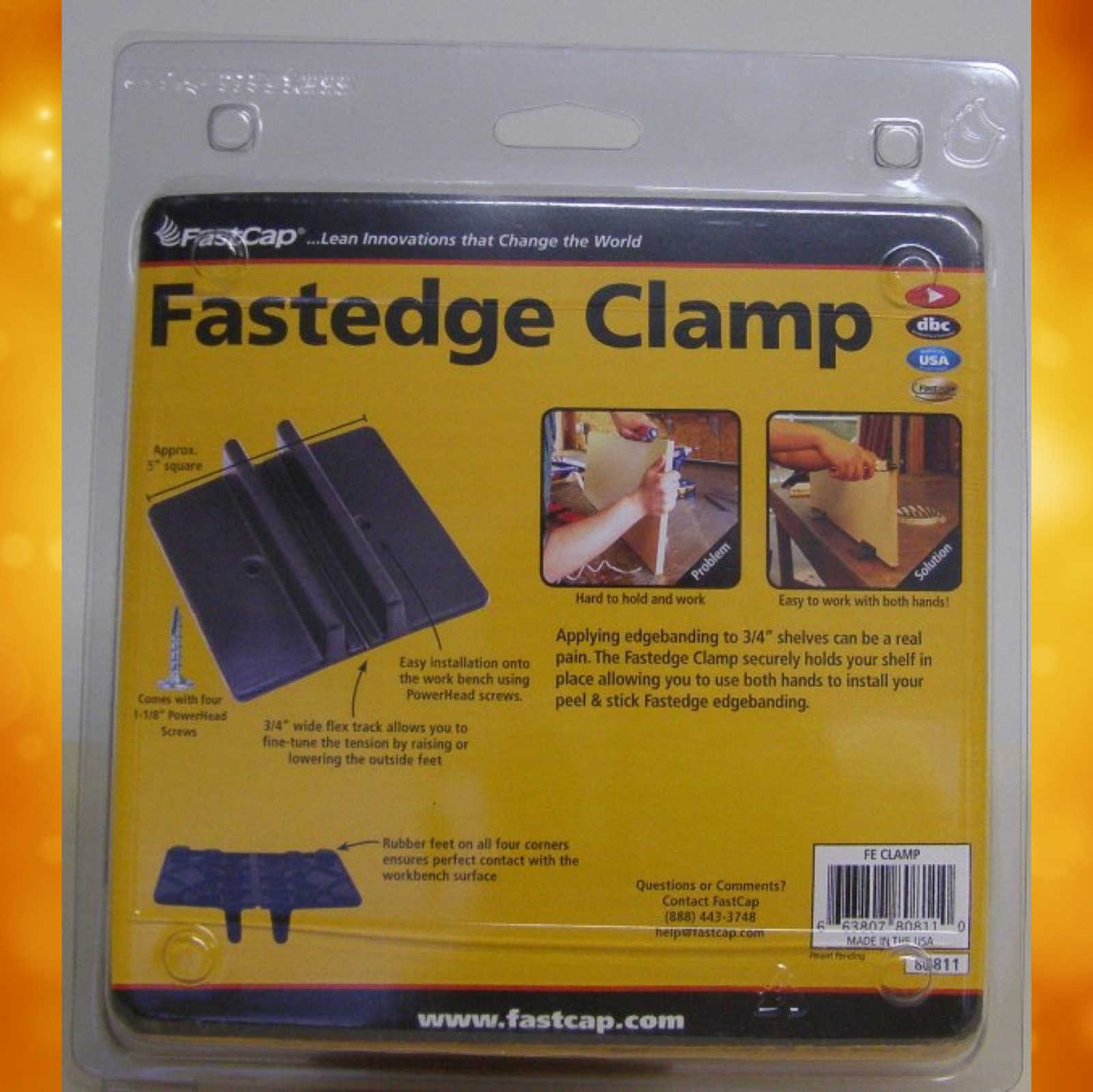 FastCap Fastedge Clamp (2 pack) FE-CLAMP
FE-CLAMP