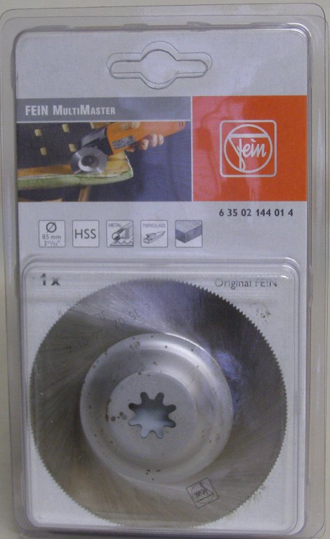 Fein HSS Flush Cut Saw Blade - 3 1/8&quot; Diameter. Single Blade 6-35-02-144-01-4
6-35-02-144-01-4