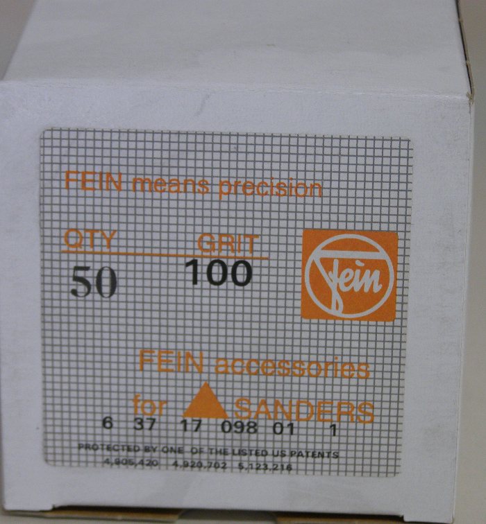 Fein 100 Grit PSA Sand Paper (50 Sheets)
6-37-17-098-01-1