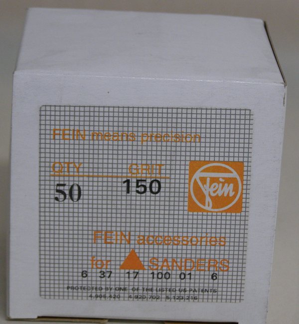 Fein 150 Grit PSA Sand Paper (50 Sheets) 6-37-17-100-01-6
6-37-17-100-01-6