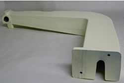 Jet Tool Part 150001AW JET WHITE UPPER ARM FRAME 150001AW