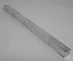 Aluminum Square Stock Extruded 61BSP07500012T6511 Aluminum Square Stock (3/4" x 12") 61BSP07500012T6511