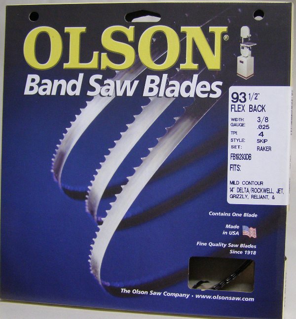 Olson 93.5 Band Saw Blade x 3/8"  FB19293