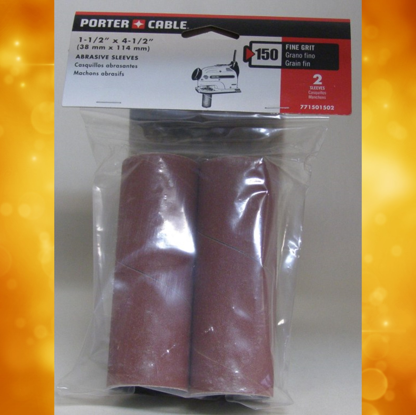 Porter-Cable 1-1/2" Drum Spindle Sanding Sleeve - 150 Grit 771501502