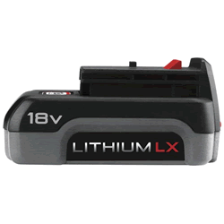 Porter Cable 18V Lithium Battery PC18BLX