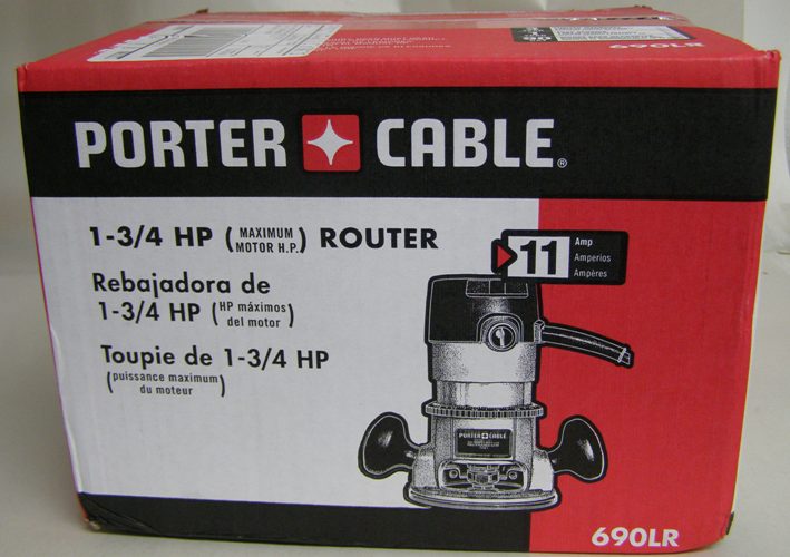 Porter Cable Router 690LR 1-3/4 Peak HP
690LR