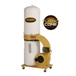 Powermatic Dust Collector PM1300TX-BK Dust Collector, 1.75HP 1PH 115/230V, 30-Micron Bag Filter Kit 1791078K
