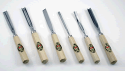 Two Cherries Six Piece Carving Chisel Set  505-0006