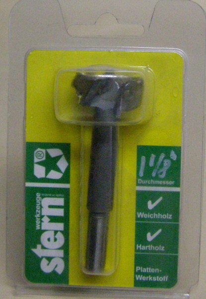 Stern 1-1/8&quot; Forstner Bit 570-3018
570-3018