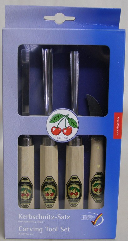 Two Cherries Chisels Small Four Piece Set 515-3424
515-3424