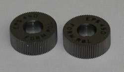 Sherline Knurl 70°, 50TPI, 79T, Straight Pair 3622