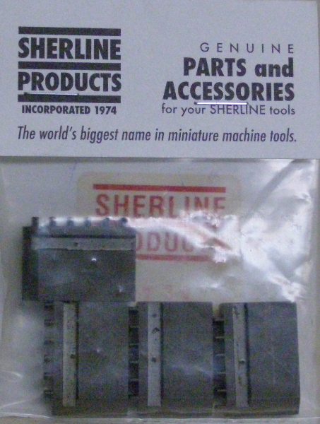 11730 Sherline SOFT JAWS (for self centering 4-jaw chuck) 11730