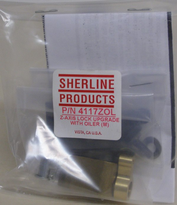 Sherline Tool Part 4117ZOL Mill CNC Z-Axis Backlash Adjustment Upgrade with Oiler
4117ZOL
