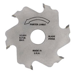 Porter-Cable 6-Tooth Biscuit Jointer Blade 5558