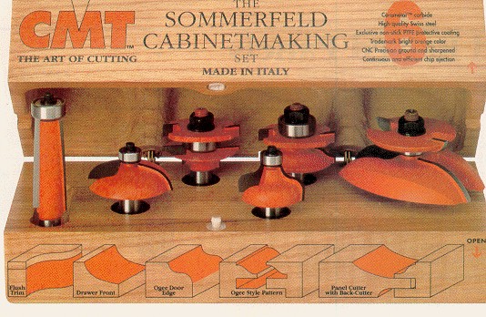 Cmt Cabinet Making Router Bit Set 800 515 11 Mike S Tools