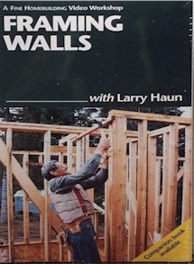 Framing Walls with Larry Haun (VHS) 060073