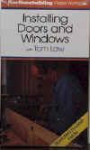 Installing Doors and Windows with Tom Law (VHS) 060039 