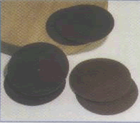  Delta 5" Diameter, self-adhesive, stick-on type-Package of 2 (Al. Oxide 220 Grit Fine) 31-083