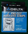 Delta 2" Pre-Cut Abrasive Strips 220 Grit Pack of 4 31-821