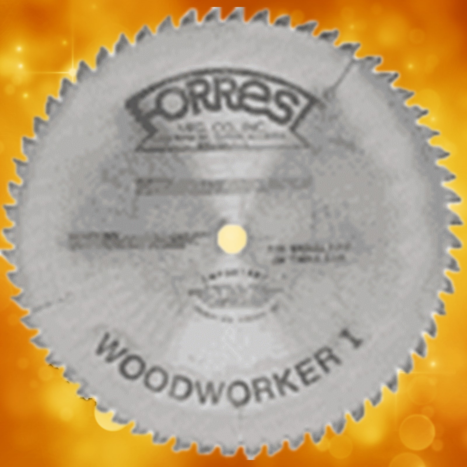 Forrest 12" Woodworker I Saw Blade 60 Teeth 1/8" Kerf 1" Hole ATB Tooth Style WW-12-60-7-125-1 WW-12-60-7-125-1
