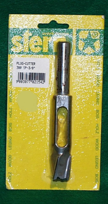 Stern Plug and Tenon Mill 3/8" x 2-3/4" 570-8006