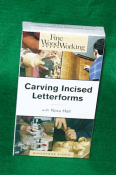 Wood Carving Incised Letterforms with Nora Hall (VHS)  014011