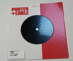 Porter-Cable Specialty Blade 4-1/2" diam., 3/8" arbor hole, 3/64" thick 12122