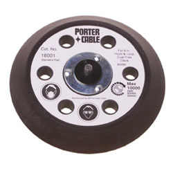 Porter-Cable  6" 6 Hole Standard Hook and Loop pad  18001