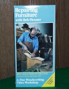 Repairing Furniture with Bob Flexner  (VHS) 060019
