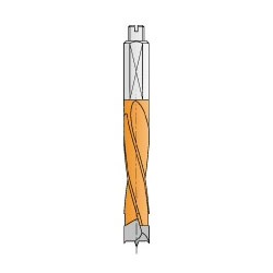 CMT 4 Flute 67 mm TCT Dowel Drill - 8 mm diameter RH 307.080.11