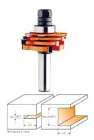 CMT Three Wing Slot Cutter Set, 1/2" shank 800.506.11